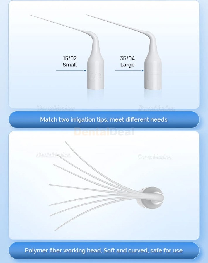 Betterway Endo A1 Cordless Endoactivator Ultrasonic Endo Activator with 60Pcs Tips